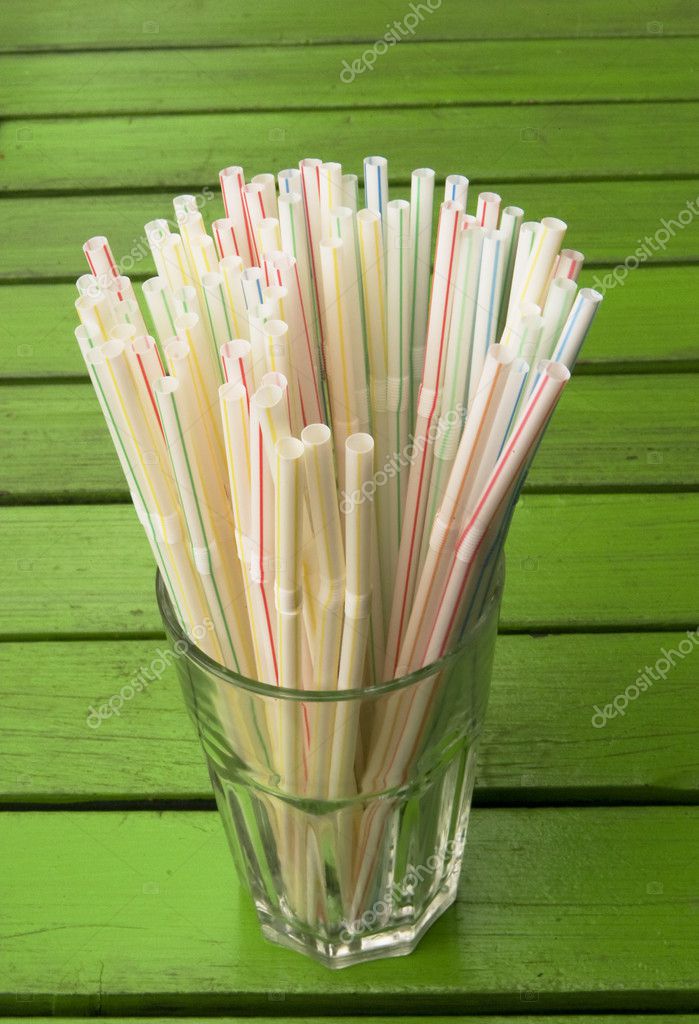 Straws In Glass Stock Photo Image Of Alcoholism, Liquor   8892730