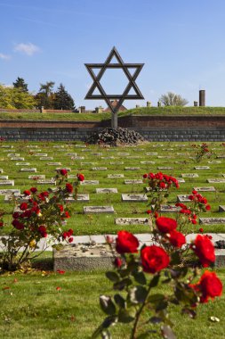 Jewish Memorial At Terezin clipart