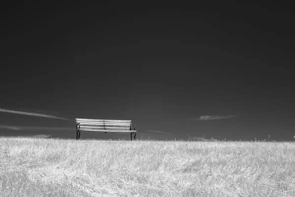 Infrared Bench — Stock Photo, Image