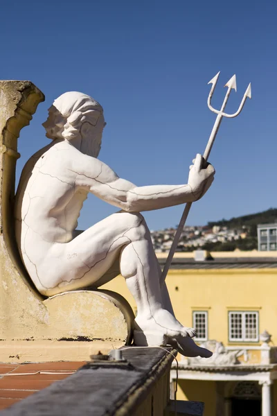 Статуя Нептуна — стокове фото