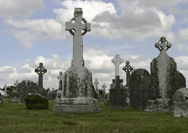Tarihi İrlanda mezarlığı — Stok fotoğraf