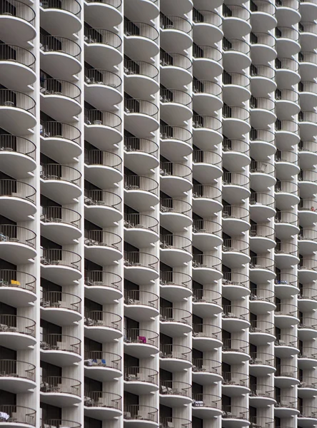 Hotel architektonické abstrakt — Stock fotografie