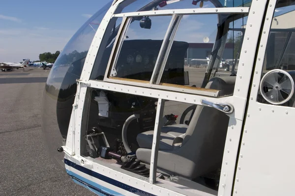 Helicopter cockpit — Stock Photo, Image