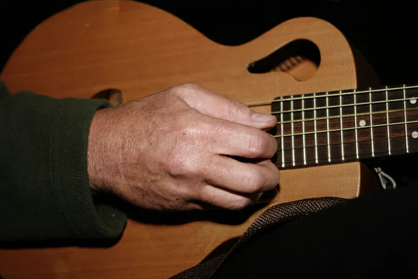 stock image Guitar Hand Music