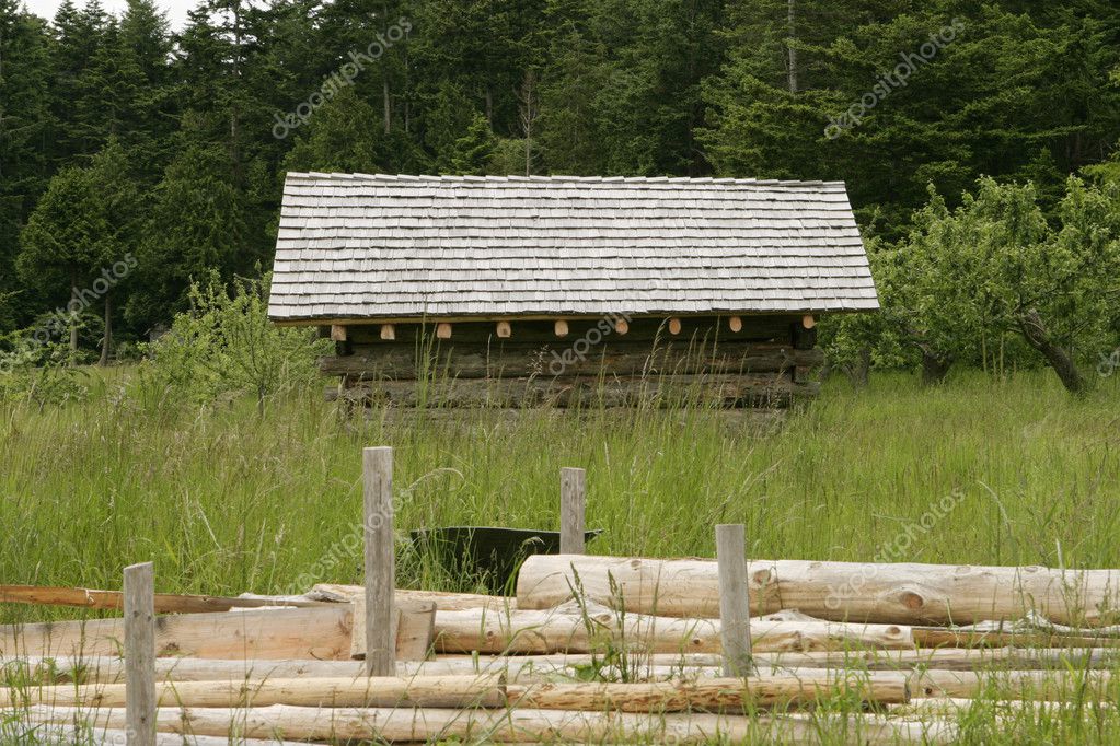 Remote Beach Cabin Stock Photo C Searagen 7641848