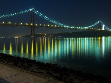 April 25 Bridge In Lisbon clipart