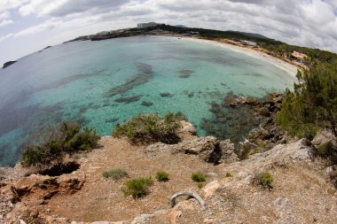 Ibiza's beach clipart