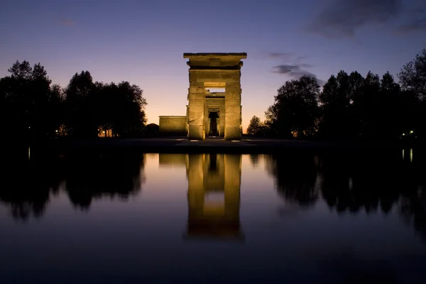 stock image Debod Temple