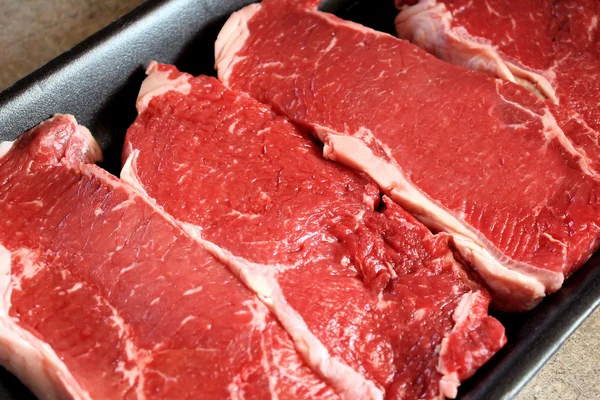 Steaky ze svíčkové — Stock fotografie