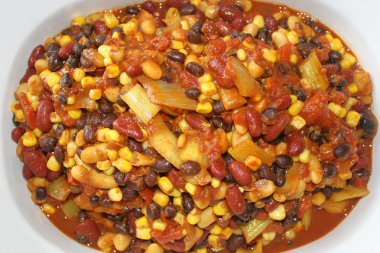 Vejeteryan chili