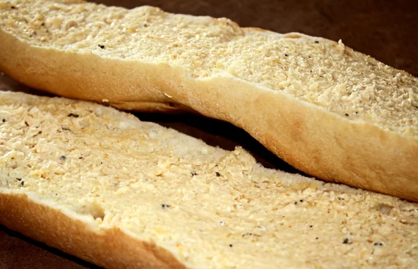 Knoflook brood — Stockfoto