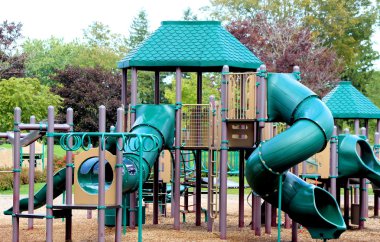 Outdoor Children's Playground clipart