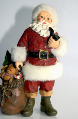 Vintage Noel Baba heykelcik