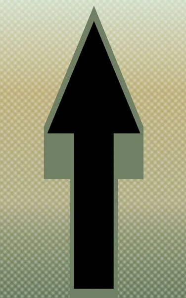 Arrow Pointing Up — Stock Photo, Image