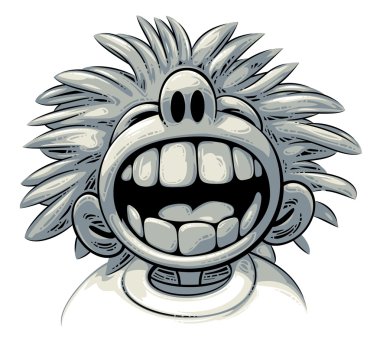 Overjoyed laugh clipart