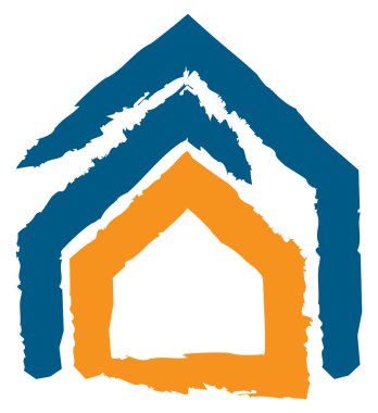 Icon of a house clipart