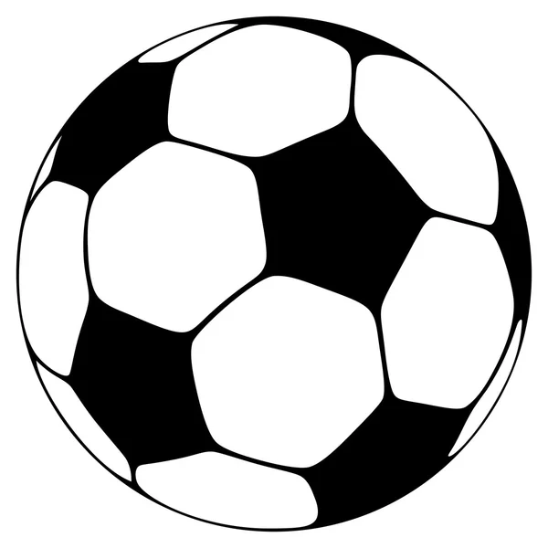 Pallone da calcio — Vettoriale Stock