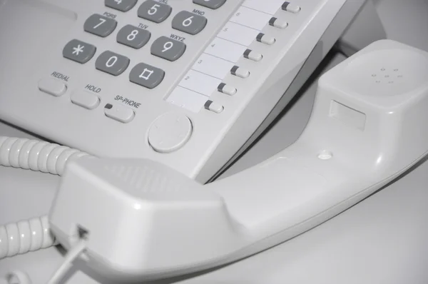 Телефон в офисе — стоковое фото