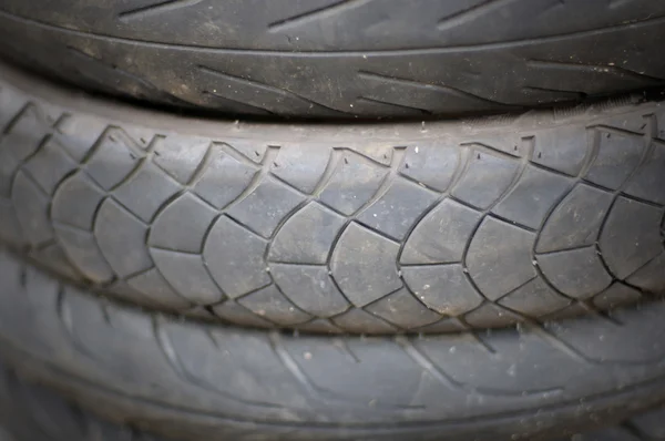 Texturas dos pneus — Fotografia de Stock
