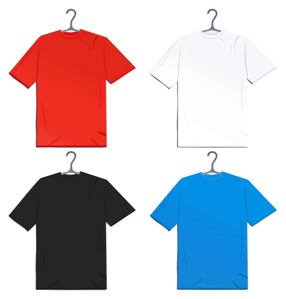 T-Shirts. Vektor — Stockvektor