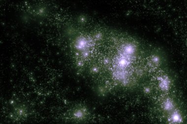 görüntü yıldızlar ve derin uzay - soyut backgr bulutlarda Bulutsusu