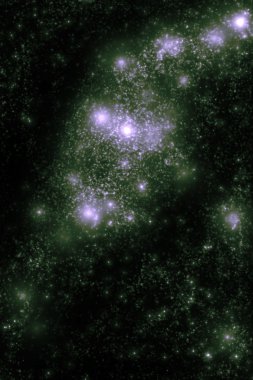 görüntü yıldızlar ve derin uzay - soyut backgr bulutlarda Bulutsusu