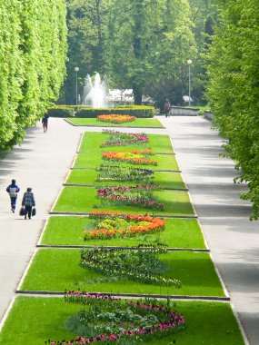 Central Park'a olomouc City - Çek Cumhuriyeti 