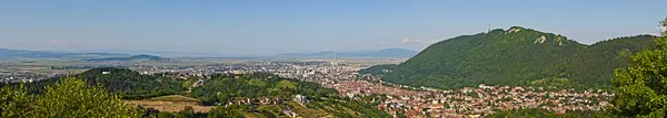 stock image Panorama background in Carpathians. Beautiful mountains and land