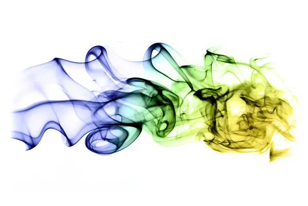 抽象的な分離し、色の煙の背景 - 創造性コンク — ストック写真