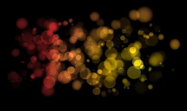 发光圣诞灯抽象背景-圣诞快乐 — 图库照片