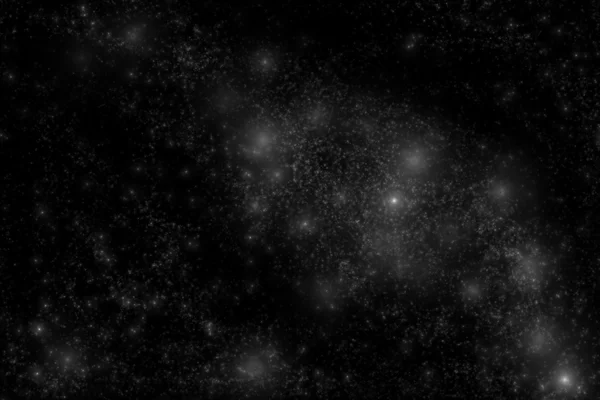 Bild av stjärnor och nebulamoln i rymden - abstrakt bakgrunds — Stockfoto