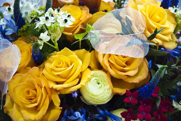 Красивий барвистий квітковий фон — стокове фото