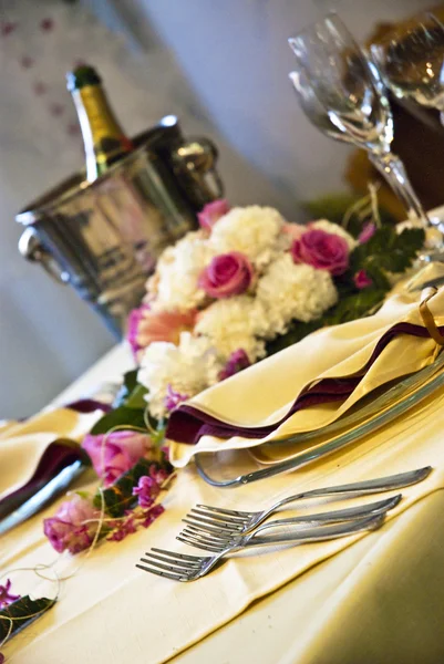 stock image Beautiful wedding table