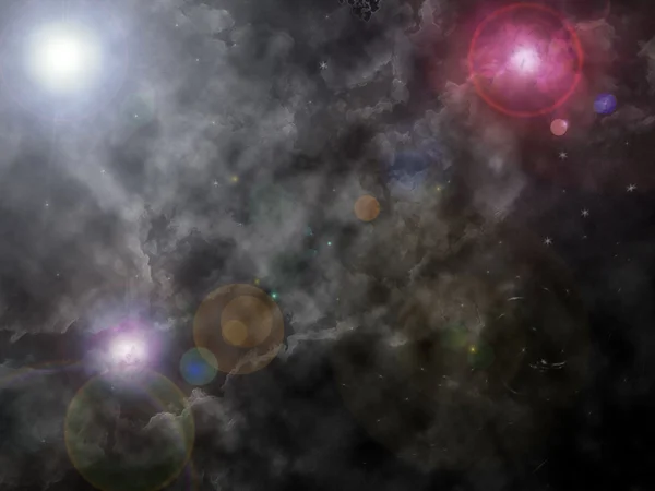 Абстрактная вселенная — стоковое фото