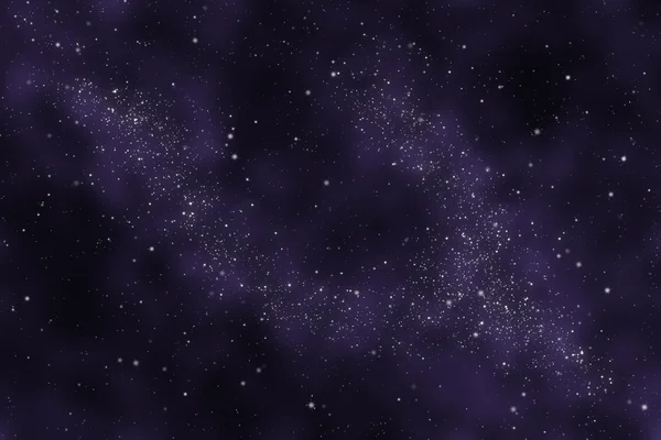 Starfield - abstracte universum - ruimte nevel — Stockfoto