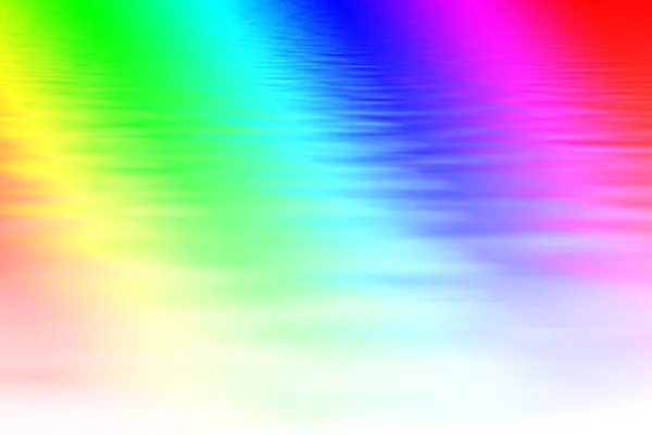 Абстрактні хвилі на кольоровому фоні - збірка семикласників — стокове фото