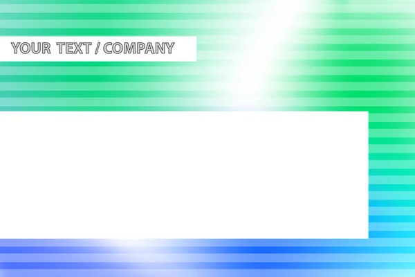 Vector abstracto azul y verde fondo de color — Vector de stock