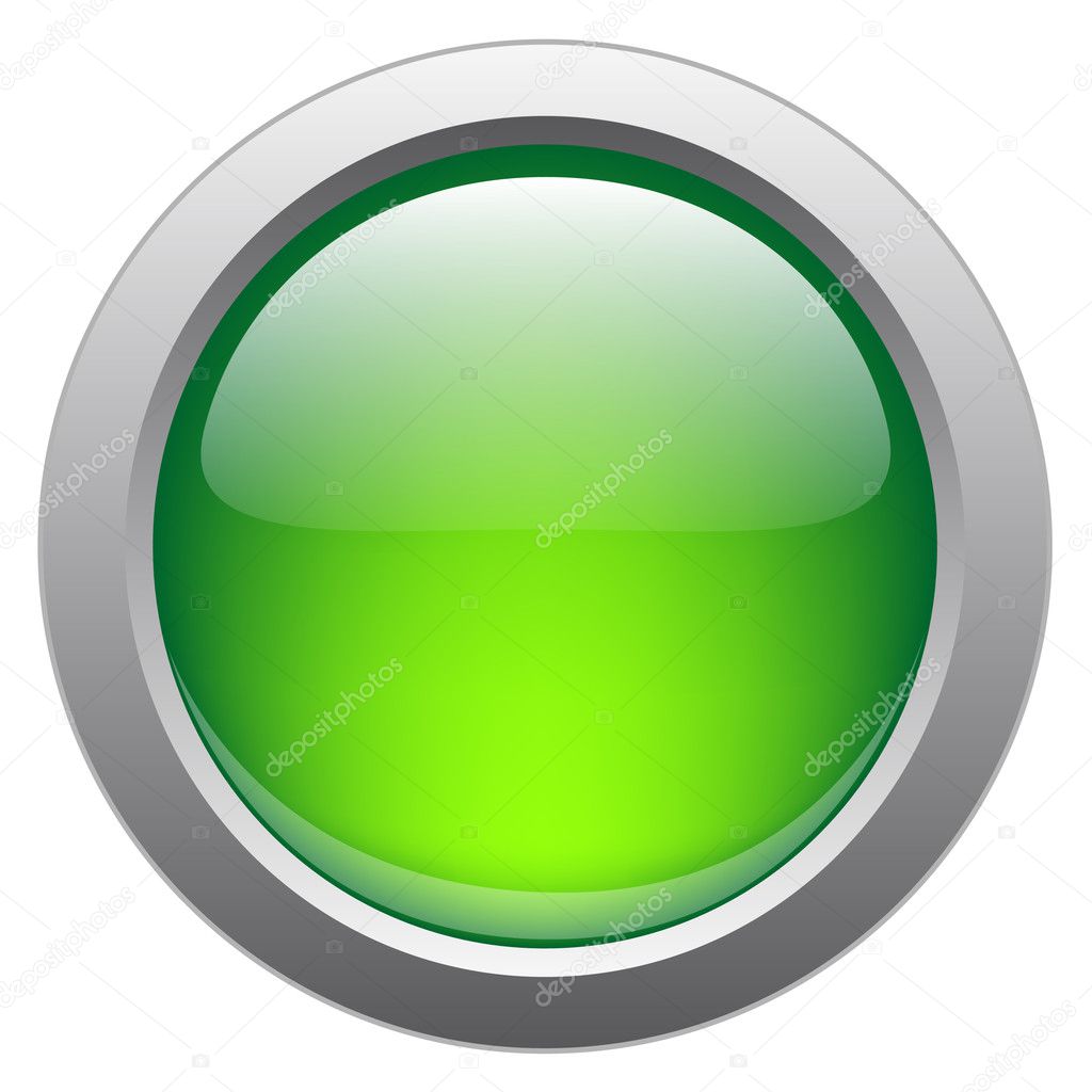 Vector glossy button for web applications.