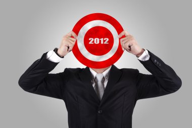 Business Target 2012 clipart