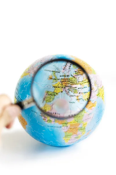 Welt 3D Puzzle (Europa) — Stockfoto