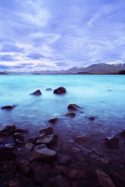 The mystifying Lake Tekapo clipart