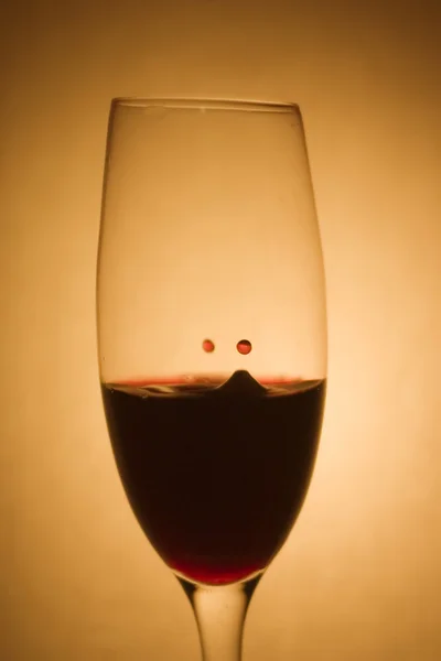 Gota de vino — Foto de Stock