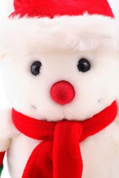 Snowman in close up — Stock Photo, Image