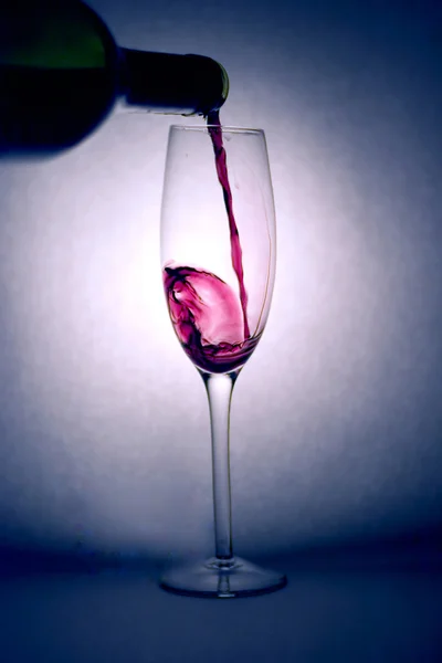 Pouring Red Wine — Stock Photo, Image
