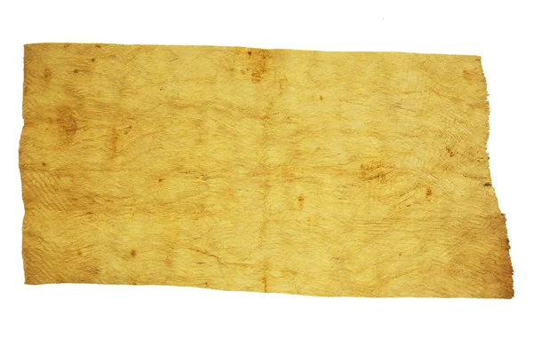 Geïsoleerde hout geweven papier — Stockfoto