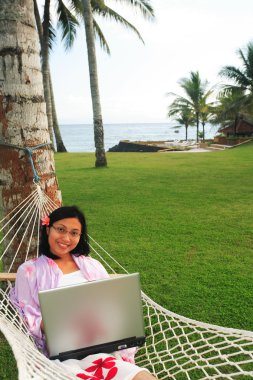 Freedom of Working Anywhere clipart