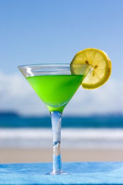 Cocktail on the Beach clipart