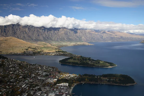 Фетхуллах Куинстоун, Новая Зеландия — стоковое фото