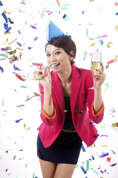 stock image Businesswoman party