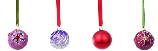 Ornamente cu bile de Crăciun — Fotografie, imagine de stoc